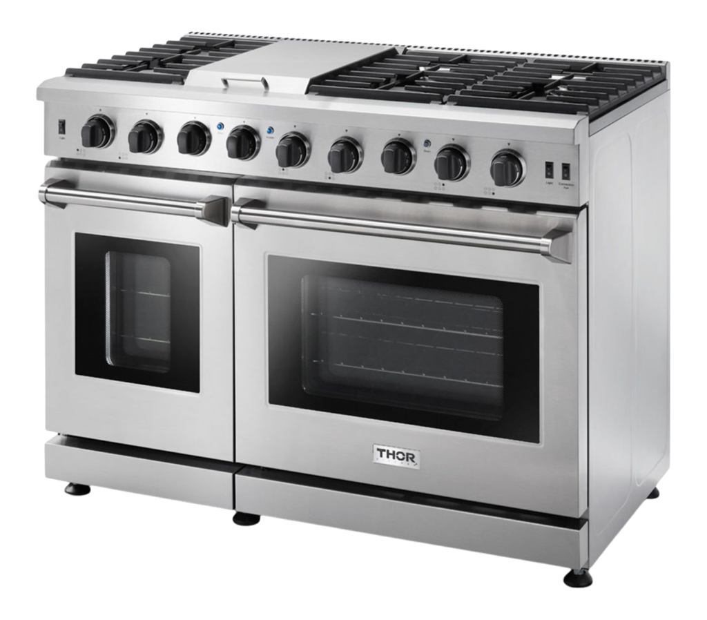 Thor Kitchen 48Inch Gas Range LRG4807U/LRG4807ULP THOR Kitchen, Inc.